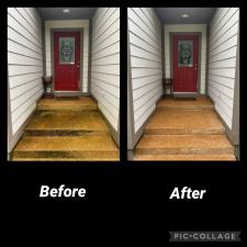 before and after - pressure washing gallery 51