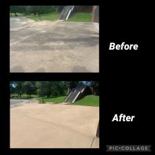 before and after - pressure washing gallery 61