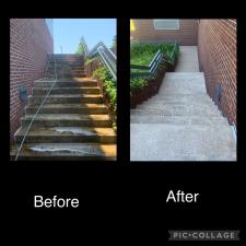 before and after - pressure washing gallery 79
