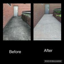 before and after - pressure washing gallery 82