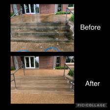 before and after - pressure washing gallery 84