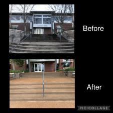 before and after - pressure washing gallery 85