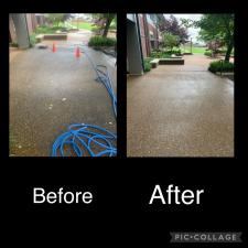before and after - pressure washing gallery 89