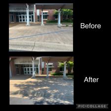 before and after - pressure washing gallery 91