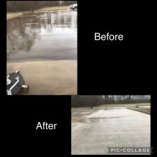 before and after - pressure washing gallery 106