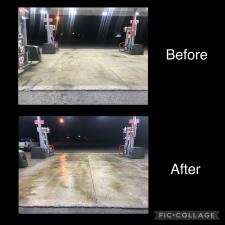 before and after - pressure washing gallery 108