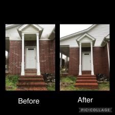 before and after - pressure washing gallery 110